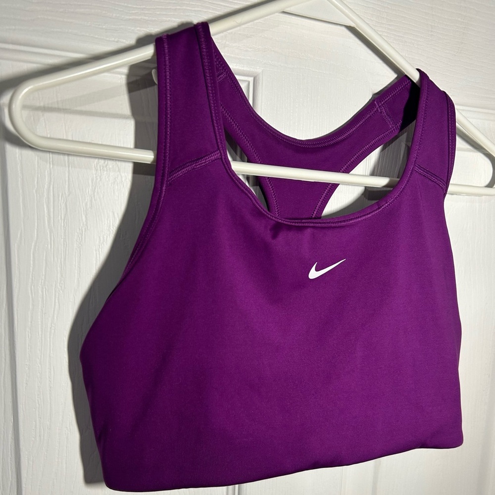 Nike Womens Victory Compression Bra Dri Fit Size Large Racerback Sports Bra - Picture 2 of 8